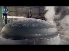 3600mm As516 Gr 70 Fin de plaque ellipsoïdale Asme Taille de la tête ellipsoïdale pour les réservoirs de pétrole et de gaz