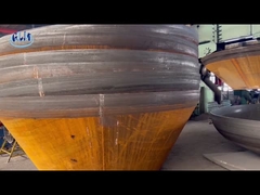 SA516 Gr70 Tête de réservoir conique en acier à double phase 25 mm en acier inoxydable