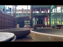 Diamètre d'extrémité de plat elliptique de formage à froid 89-10000mm pour la construction sanitaire