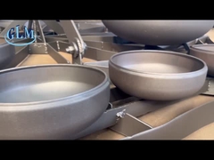 Têtes de plat DIN 28011 Torispherical dans les extrémités titaniques de plat d'acier inoxydable d'acier au carbone