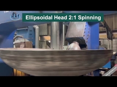 4500mm de diamètre sans couture Tête de réservoir de plat Pipe raccords Cap Alliage d'acier Elliptique fin