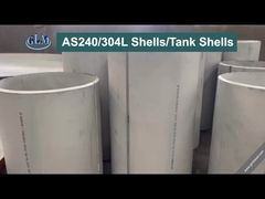 SS304 Cylindres en acier laminé Plaque de laminage en acier inoxydable pour l'industrie chimique