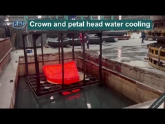 Tête de réservoir segmentée en acier au carbone, tête de cuvette hémisphérique