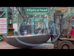 Un regard plus attentif : Fond de cuve elliptique semi-sphérique ASME personnalisé de 6000 mm de diamètre, 20 mm d'épaisseur, rapport 2:1