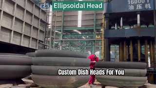Têtes elliptiques adaptées aux industries pétrochimiques, pharmaceutiques, aérospatiales et militaires