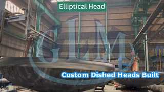 Le meulage du bord droit court de l'embout elliptique est en cours !