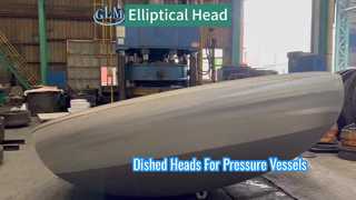 Grandes têtes elliptiques GLM : formage de précision pour presses hydrauliques de 10 000 tonnes
