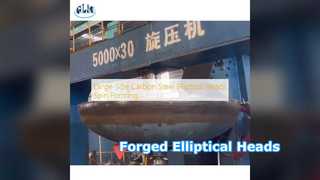 Forgeage de têtes elliptiques en acier au carbone