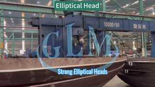 Processus de filage hardcore pour forger des têtes elliptiques de grande taille