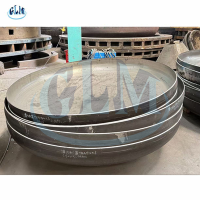 SA516Gr.60N + SS316L revêtement semi-ellipsoïdal 2 1 têtes de récipient