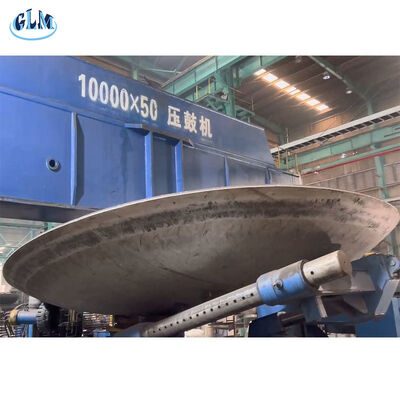 Tête elliptique de 2 à 300 mm d'épaisseur avec traitement de soudage et surface polie pour applications industrielles