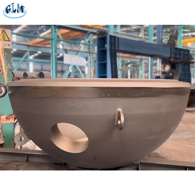 Têtes hémisphériques avec trous circulaires ou elliptiques selon les normes (telles que GB/T 21515, ASME, etc.)