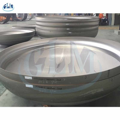 89 mm 1000 mm en acier au carbone Tête de réservoir en acier inoxydable