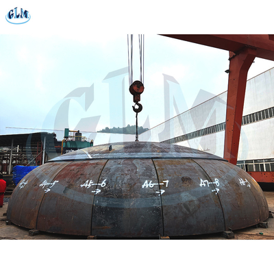 Acier au carbone 2:1 Tête ellipsoïdale à plateau Démètre 11000 mm Épaisseur 58 mm