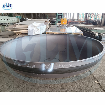 La tête elliptique de plat d'acier au carbone a adapté la forme aux besoins du client 89-10000mm