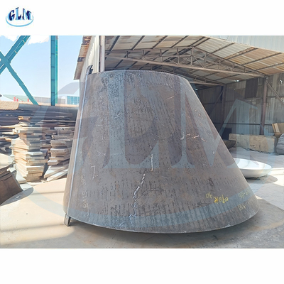 Tête conique excentrique en acier au carbone de 6700 mm de diamètre
