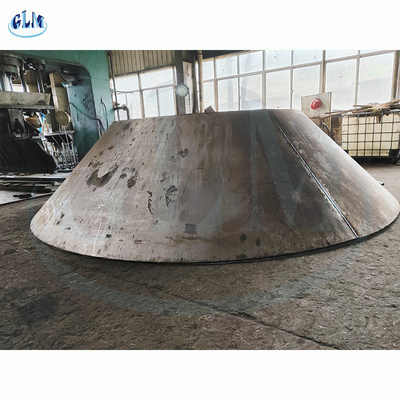 tête de plat gâchée par cône toriconique de diamètre de 5800mm pour le récipient à pression