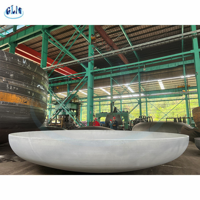 Extrémités de plat torisphériques de diamètre 4200 mm, têtes de code ASME pour usage industriel