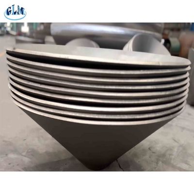 Tête conique ASME conçue pour la pression atmosphérique et les températures élevées