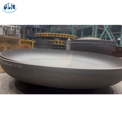 Q235B Aciers au carbone à tête plate torisphérique avec traitement thermique et haut niveau