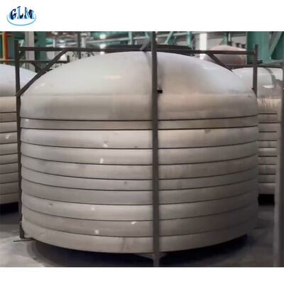 Sableur épaisseur d'extrémité de plaque ellipsoïdale de 2 mm à 300 mm, y compris la peinture pour les applications résistantes à la corrosion