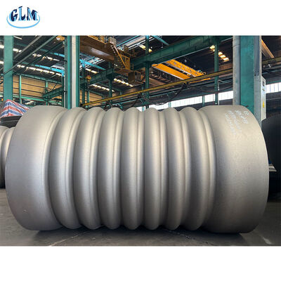 Vessel à pression forgé à diamètre personnalisé, tête à plat avec certification ISO9001 pour les applications industrielles