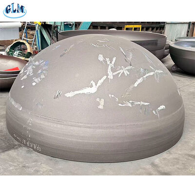 Tête de réservoir hémisphérique segmentée de 2 à 300 mm d'épaisseur résistant à la haute pression pour cuves industrielles