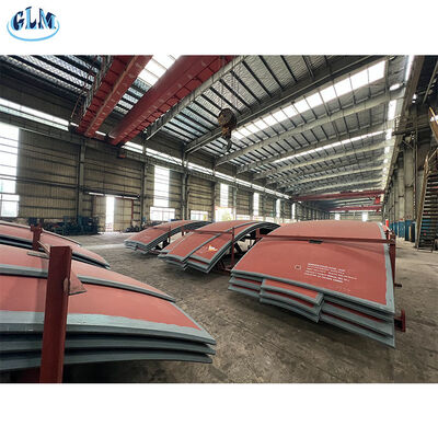 Tête sphérique en acier inoxydable avec contrôle non destructif et raccord fileté pour récipients sous pression