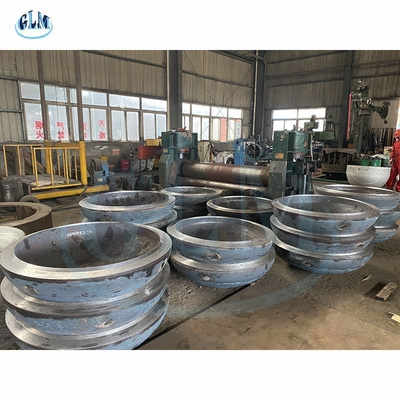 Tête en aluminium Asme Elliptique en acier au carbone