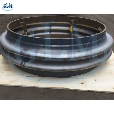300x3mm Finition de plaque en duplex pour navire sous pression Tête elliptique en jogging