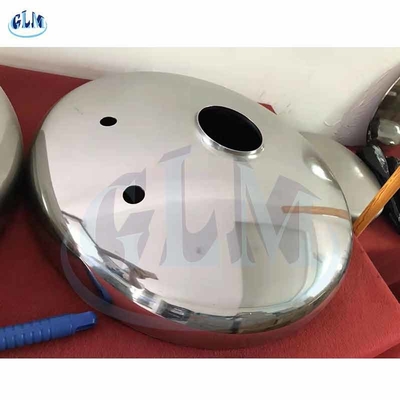 PED Asme Tête ellipsoïdale Dimensions de la couronne Radius 89 mm Fin de la plaque torisphérique