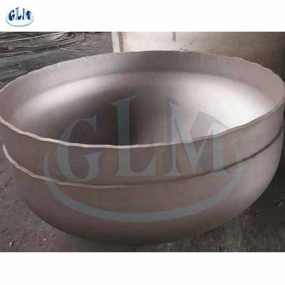 Q345R 10000 mm Vaisseau sous pression Tête en forme de plaque fin de plaque