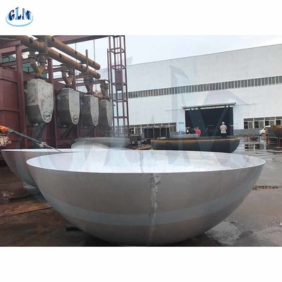 SA516gr70n 304L 316L Tête de réservoir hémisphérique en acier inoxydable semi-ellipsoïde