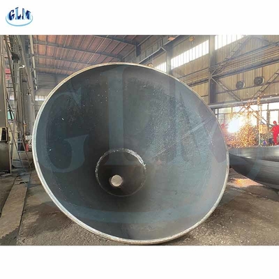 2 mm 89 mm ASME projet Conical tête de réservoir en acier inoxydable plat GB