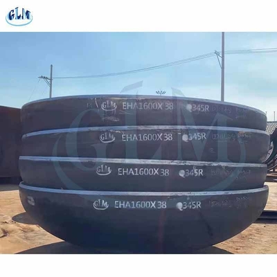 1600 mm Diamètre 38 mm Épaisseur Tête elliptique 2 1 Dimensions Disque torisphérique