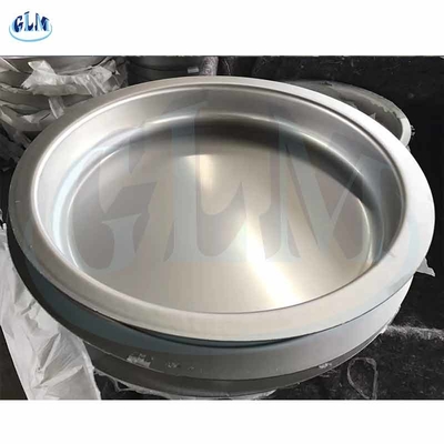 LN2 Q235 réservoir à tête plate en acier au carbone 89 mm 100 mm