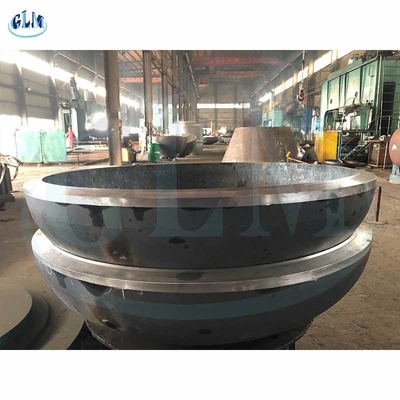 BQ Elliptique 350 mm Vaisseau sous pression Fin de tuyau en acier Caps soudés Résistant au chauffage 10000 mm