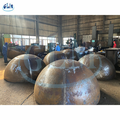 3800 * 70 mm SA516 Tête de réservoir hémisphérique pour chaudières