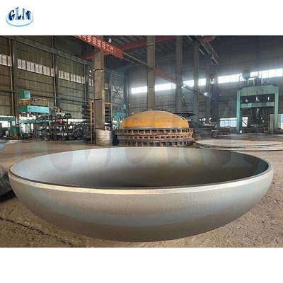 ASME Tête semi-ellipsoïdale O.D 3000mm 6thk ((Min) Pour réservoir de stockage de produits chimiques