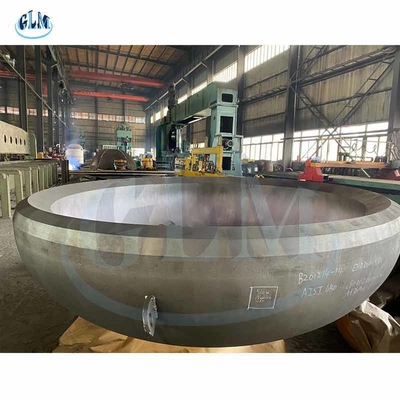 Têtes de plat DIN 28011 Torispherical dans les extrémités titaniques de plat d'acier inoxydable d'acier au carbone