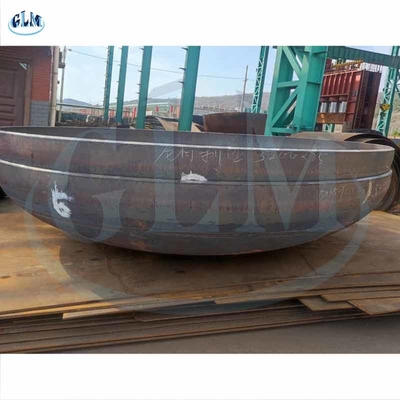 La tête de réservoir de plat d'acier au carbone a formé l'épaisseur du diamètre 25mm de la tête 5200mm