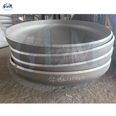 Épaisseur elliptique du diamètre 16mm des têtes 1268mm de réservoir d'acier au carbone
