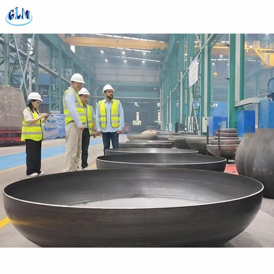 Têtes en acier au carbone à plaques elliptiques Têtes semi-ellipsoïdales
