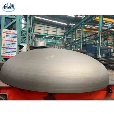 Tête elliptique bombée certifiée R à polissage élevé pour solutions d'équipement de traitement industriel