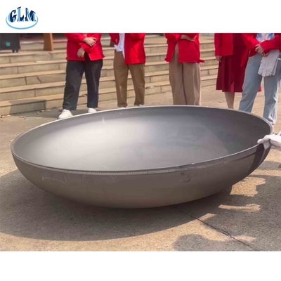 Tête de récipient elliptique de diamètre 89-10000 mm à l'intérieur RT Inspection pour la conception personnalisée de récipients sous pression