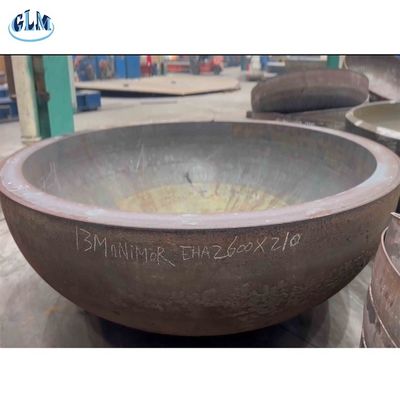 Polissage des exigences industrielles des fonds bombés personnalisés pour applications haute pression