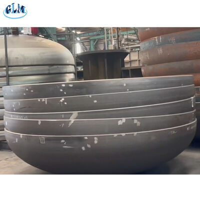 Têtes de plat elliptiques en acier au carbone robustes et durables, adaptées aux appareils sous pression, résistantes à la corrosion et conçues pour une durabilité à long terme.