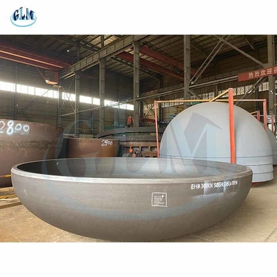 Tête en aluminium Asme Elliptique en acier au carbone
