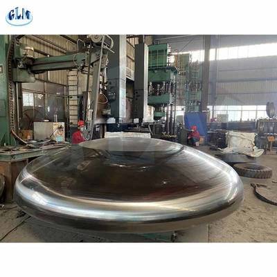 GB ASME Finition en acier inoxydable Finitions de récipients intertech commerciaux Tête de réservoir ellipsoïdale 300 mm